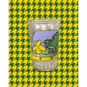 Vintage 1998‎ Ducky The Dinosaur "The Land Before Time" VI Bama Jelly Jar 4"
